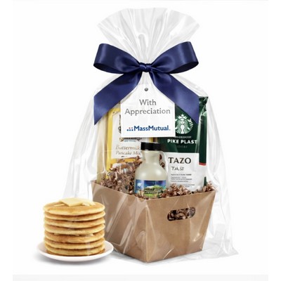 Gourmet Breakfast Gift Basket with Coffee, Tea & more