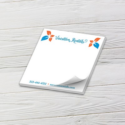Full-Color Notepads - 50 Sheets (3" x 3")