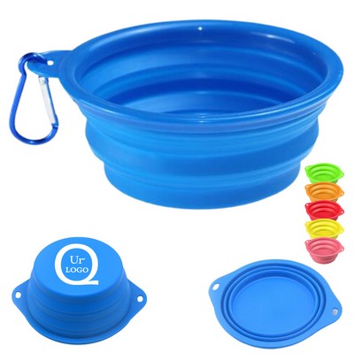 28.74 Oz Silicone Collapsible Dog Bowls