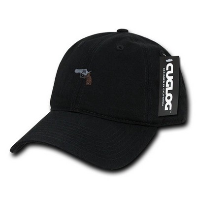 Gun Pistol Baseball Dad Cap