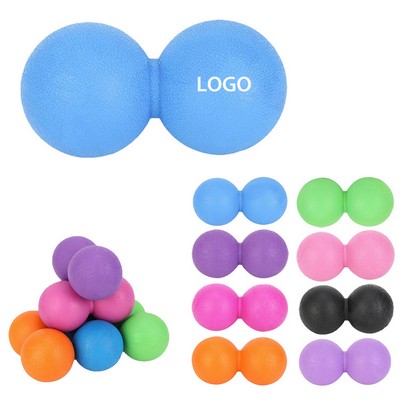 Customizable TPE Yoga Massage Ball 5"x 3"