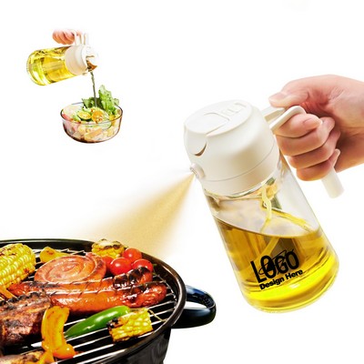 16Oz Food Grade Glass Oil Spray Bottle