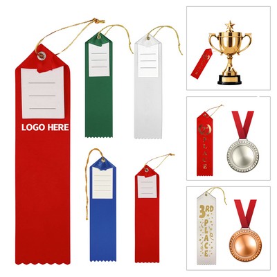Customizable Polyester Award Ribbons