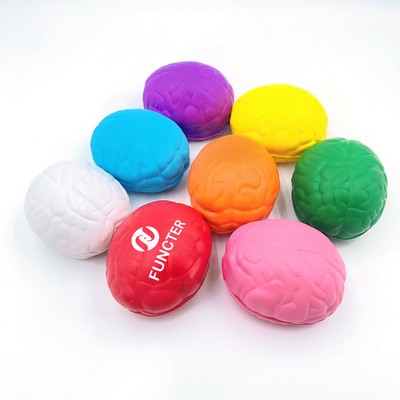 PU Simulated Brain Stress Reliever Foam Toy