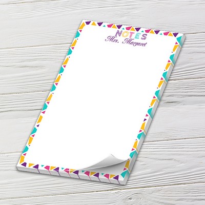 Full-Color Notepads - 50 Sheets (5" x 8")