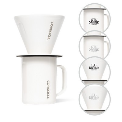 Corkcicle Pour-over Kit - Oat Milk