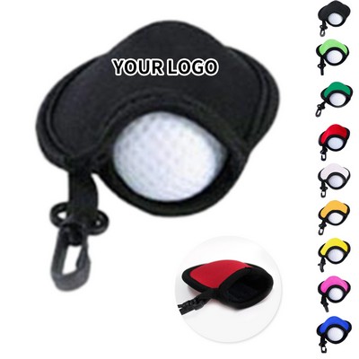 Neoprene Golf Ball Cleaning Pouch