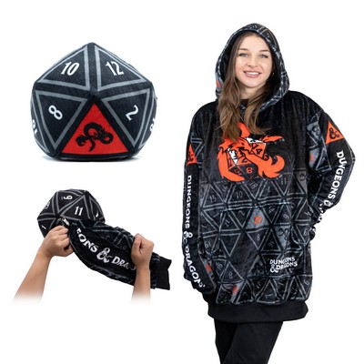 Hasbro | Dungeons & Dragons Snugible 2-in-1 Blanket Hoodie & Pillow