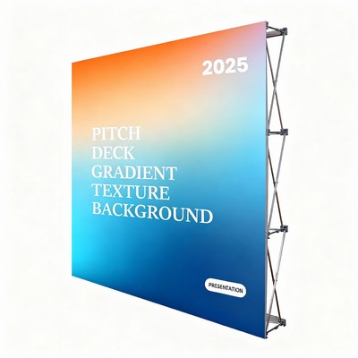 8' Pop-Up Backdrop Wall Kit