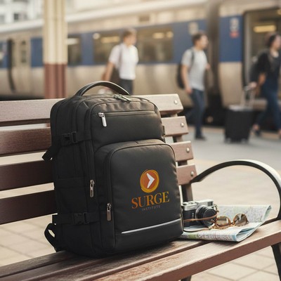 1000D Ballistic Polyester Max Travel Computer Backpack