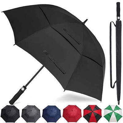 62" Large Automatic Open Golf Umbrella