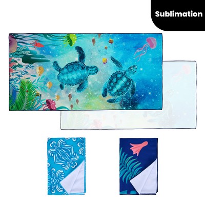 30" X 60" Soft Microfiber Beach Towel