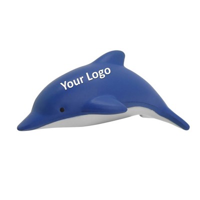 Dolphin Shaped PU Stress Reliever