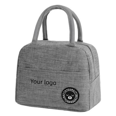 Ion Fabric Insulated Lunch Tote Bag with Aluminum Foil Lining