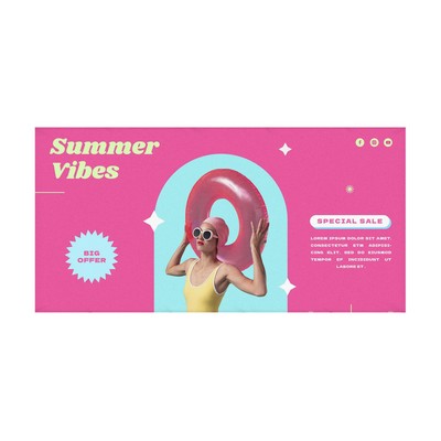 8'x16' Pop Up Fabric Foldable Display w/Endcaps